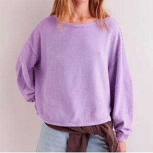 NWT we the free total eclipse sugared violet